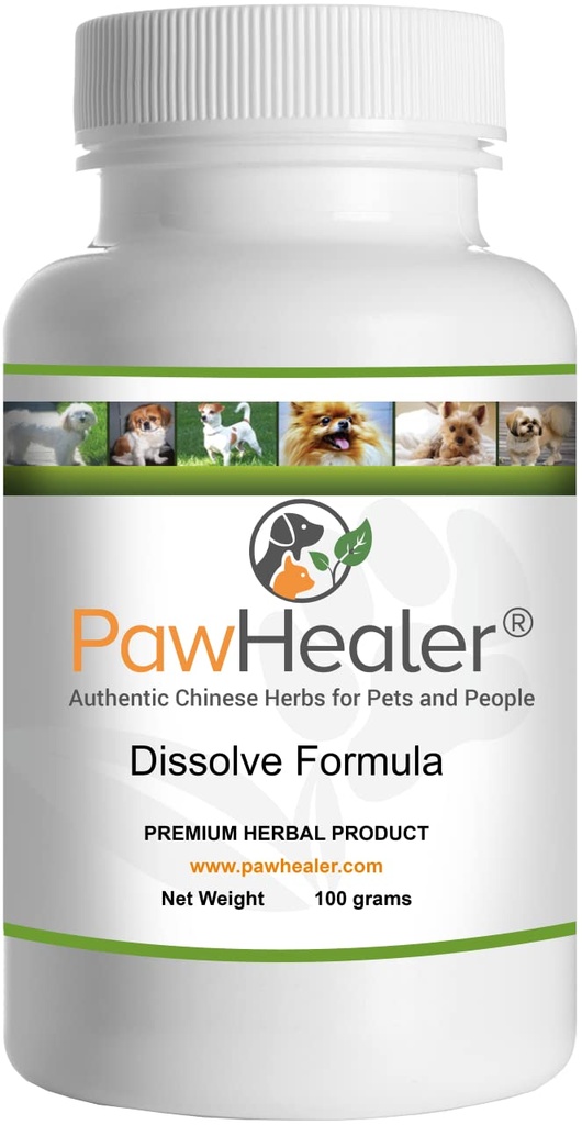 PawHealer® Dizolvare Formula de plante - 100 Grams pulbere - Remedii pentru pompe și bumps grase în câini și animale de companie ...