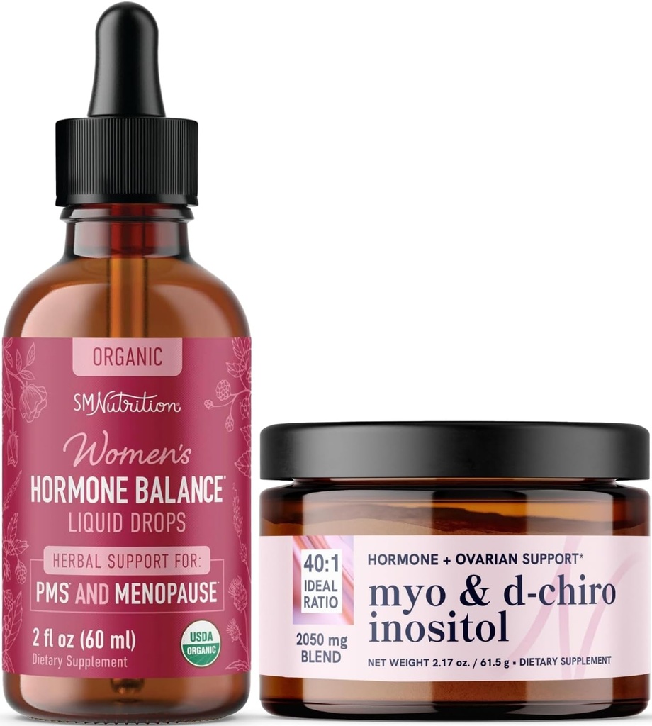 Myo-Inositol Powder Complex & Herbal Hormone Echilibru Tinctură 