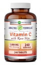 Formulari uimitoare Vitamina C cu supliment Rose HIPS 