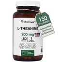 L Theanine 200 mg capsule suplimentare - 3rd Party testat non OMG-uri -150 zile de aprovizionare - Relaxare și somn capsule de suport de calitate - Vegan, cGMP Facility & Gluten sticle de sticlă gratuite