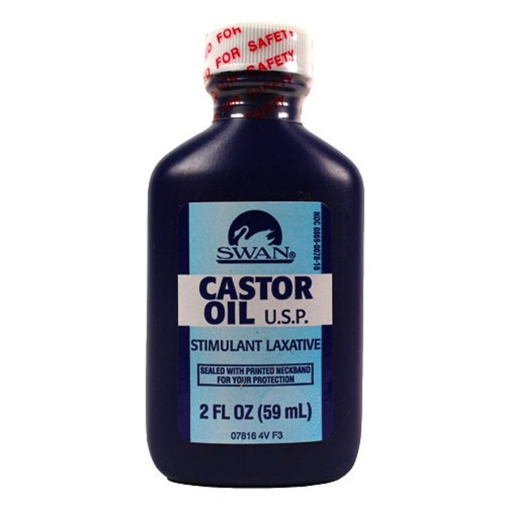 Swan Castor ulei - 2 oz flacon, (4 ambalaj)