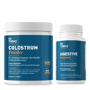 Dr. Tobias Enzime digestive și praf de colostru - Suportă Absorbție nutrient, Comfort digestiv și Funcția imunitară
