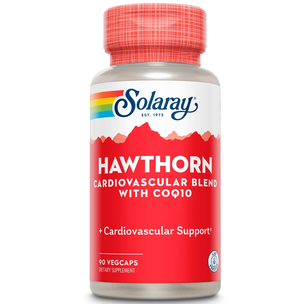 SOLARAY Hawthorn Special Formula, 150mg, 90 Conte