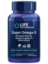 Life Extensie Super Omega-3 Ulei de pește EPA/DHA, Sesam Lignans & Olive Extract 