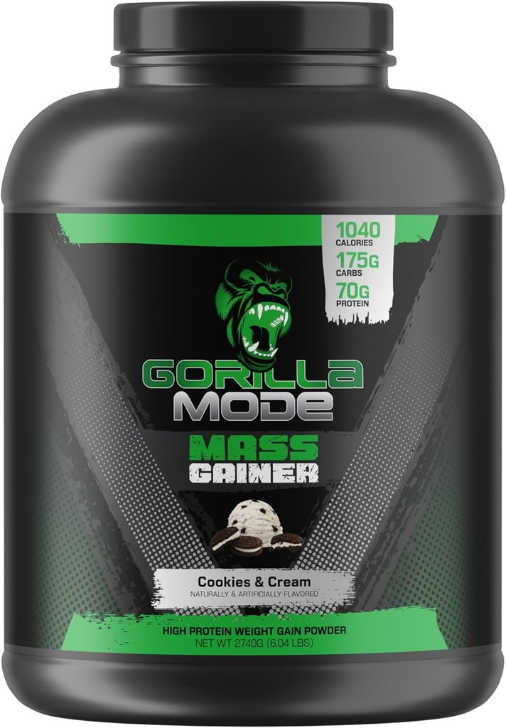 Gorila Mind Mass Gainer (Cookies & Cream) 
