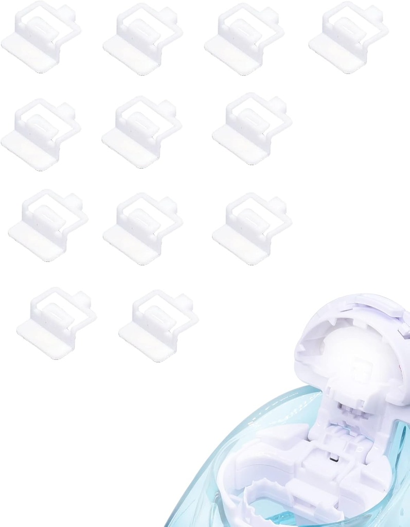12 PCS Silicon Pods Refills Accesorii pentru Navage Nasal Care, Salvați sare pentru funcționarea ușoară (White)