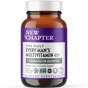 Capitolul nou Multivitamine pentru bărbaţi 40 Plus pentru energie, inimă, prostată + suport imun cu Nutrienţi fermentaţi - Fiecare om o zi 40+, fabricat cu legume organice şi plante aromatice, non-GMO - 72 ct