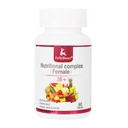 O multivitamine zilnice pentru femei - Multimineral complet & Multivitamine cu vitamina A, C, D, E și B-complex, Zinc & mai multe vitamine pentru imunitate, Energie, Păr, Piele & Nails - 60 comprimate