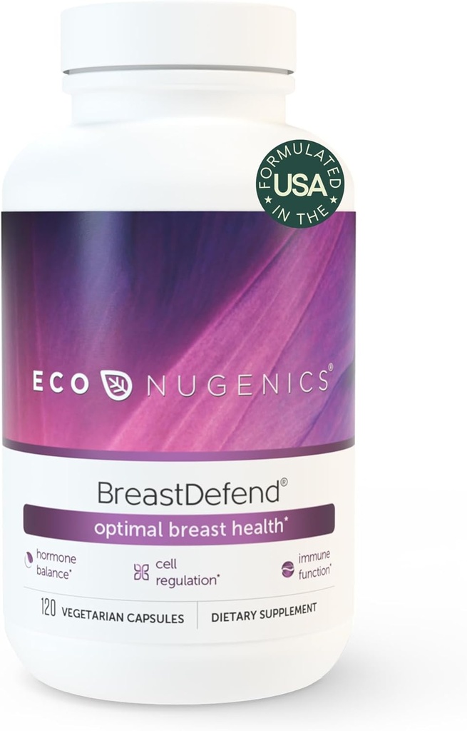 EcoNugenics BothDefend DIM Supliment pentru a sprijini Optimal sanatatea sanilor pentru femei, Estrogen Hormon echilibru, Suport Imun 