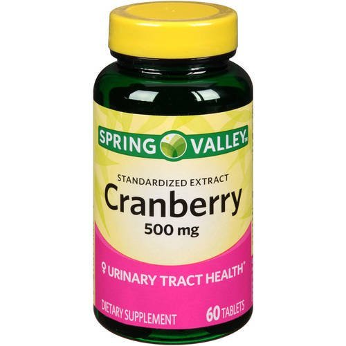 Valea Primăverii - Cranberry 500 mg, Extract standardizat, 60 comprimate