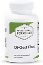 Formulari profesionale Di-Gest Plus - Betaina, L-Glutamic Acid, Pancreatin, Papain și Pepsin pentru Digestie Sanatos, Absorbție Nutrient, și Gut Lining - Hipoallergenic, Gluten gratuit, 90 capsule