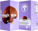 Magic DozeTM Reishi Capsule supliment ciuperci - 60 Conte, Deswind, Suplimentul Herbal, Stres Relief, Suport Imun, Vegan, Ingredient Reishi organic
