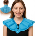 Pachet de gheaţă pentru gât şi umeri Upper Back Relief durere, Gel mare gât pachet de gheaţă Wrap, Rece Rece Reutilizabil terapie pentru Rotator Cuff leziuni, Umflare, relaxare musculare şi Soothing