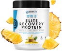 Derby Fit Elite de recuperare Proteina curata, carbohidrati mici de recuperare Pulbere de proteine pentru femei și bărbați - Gluten gratuit, Vegan, lactate gratuit, Ananas Delight - 20 Serviri (Pachet de 1)