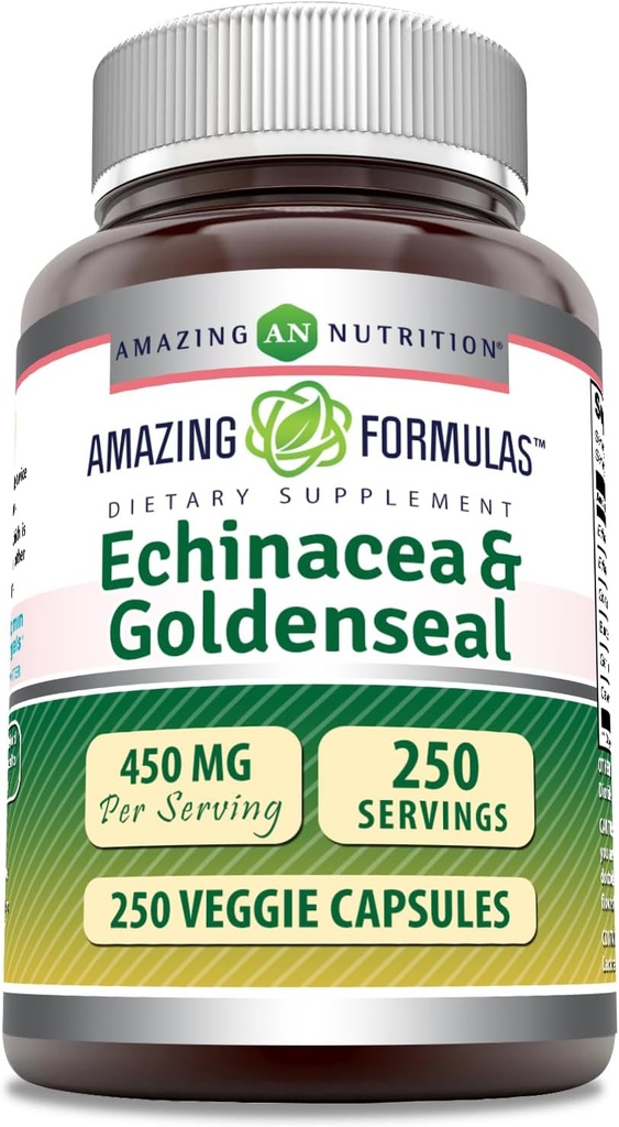 Amazing Formulas Echinacea cu Goldenseal Supliment 