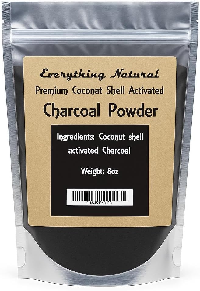 Pudră de cărbune foarte mare activată. Gradul alimentar, Alleviates Gas & Blooting, Natural Dinți Albi, Întineri pielea, Promovează detoxifiere naturală derivată din scoici de nucă de cocos