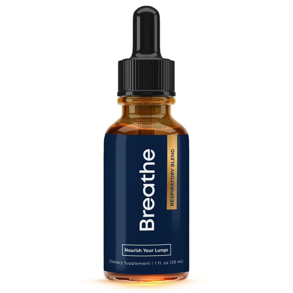 8-IN-1 Mullein Drops for Lungs & Airways (1 fl. oz.): Peppermint, Cimbru, & Mullein Leaf Extract pentru plămâni dezintoxicare pentru fumatori - Despărți Mucus & Respirație Clear - OMG-Free & Made in USA
