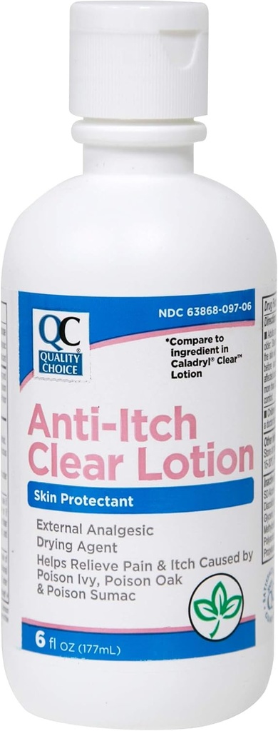 Calitate alegere anti-Itch Lotiune clar 6 oz - ambalaj de 3