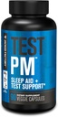 Jacked Factory Test PM Testosteron Boosteron & Sleep Aid Supplement for Men, Promove Recovery, Muscle Growth, 90 Natural Veggie Pills - 60 Count (Pachet de 1)