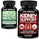 Suport pentru rinichi Cleanse Detoxifiere & Reparare 120 Casuals - Împreună cu - Bărbaţii Prostate Health Advanced Prostate Suplimente - 120 Capsule