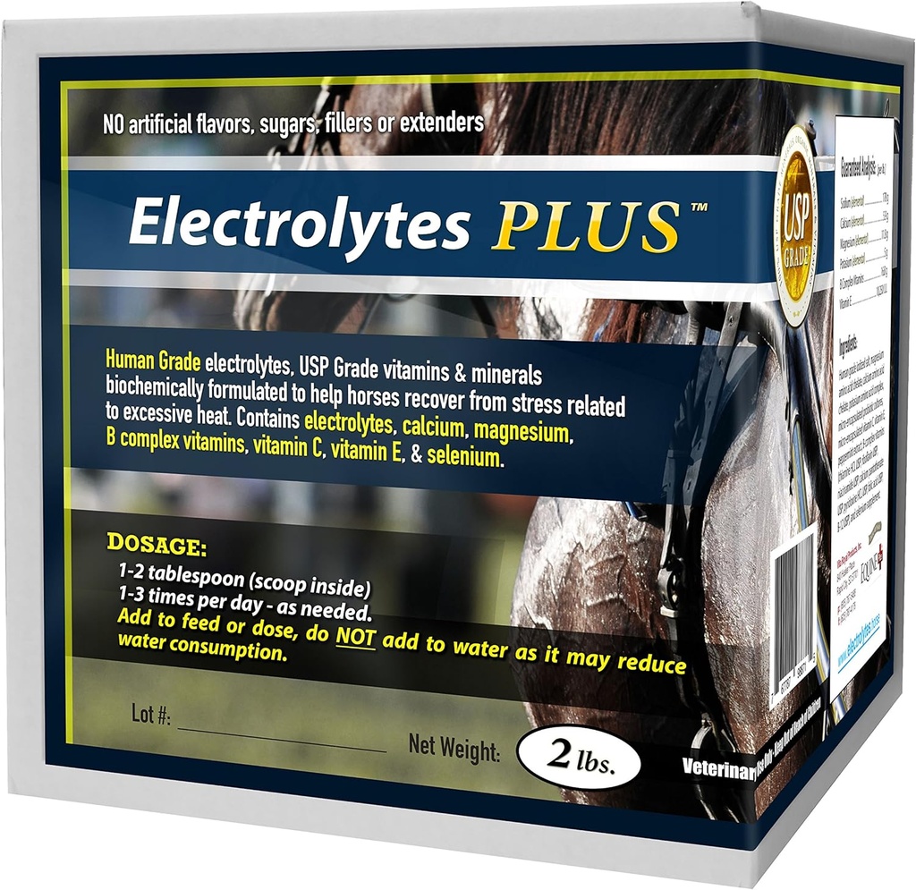 Electroliti PlusTM pentru cai (2 lbs.)