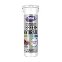 now Foods Sports Nutrition, Effer-Hydrate Effer, Electrolyte Supplement, Recovery*, Mixed Berry, 10 Tablete
