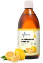 Floar Alaska Cod Ulei de ficat - Organic Lemon, 16.67 oz Oz 