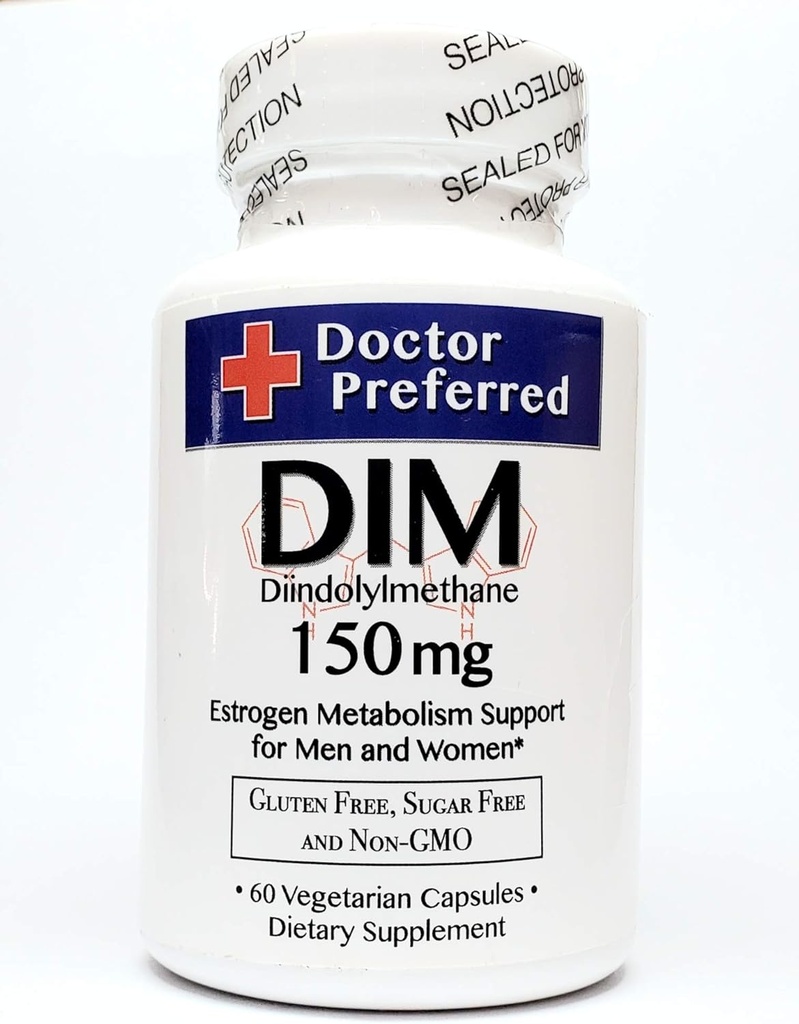 DIM (Diindolilmetan) 150 mg Suport hormonal, Capsule vegetariene