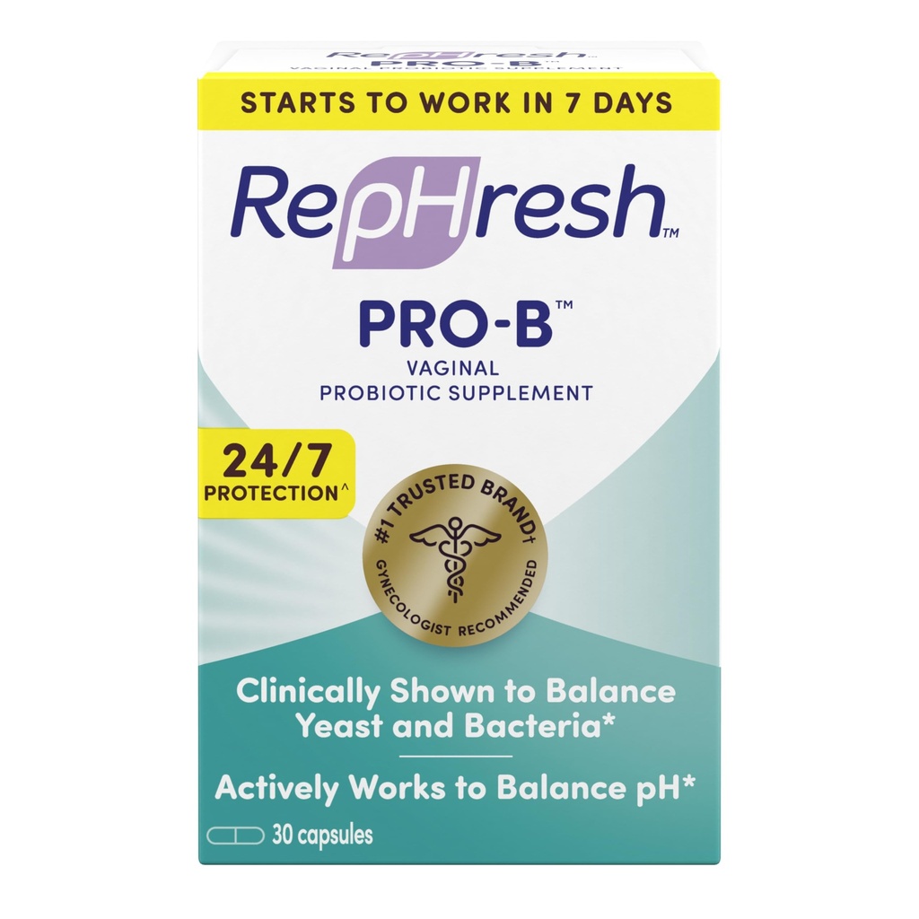 RepHresh Pro-B Supliment probiotic pentru femei, 30 capsule orale
