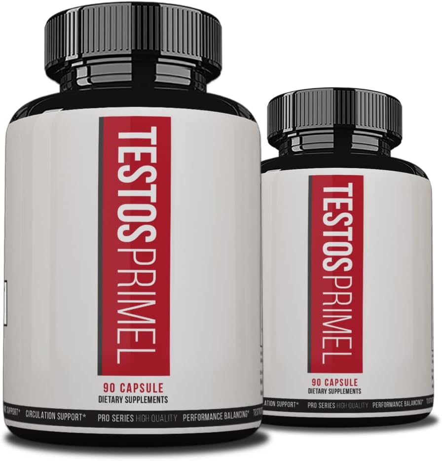 Testos Primel Advanced Formula, TestosPrimel pentru forţa musculară, Testoprimă, 180 capsule, 2 luni de aprovizionare
