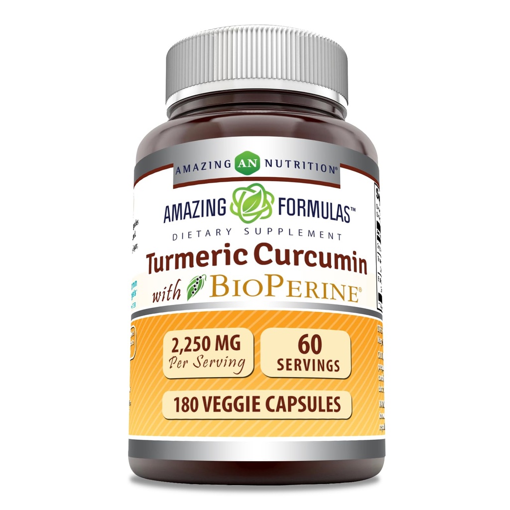 Formule uimitoare Curcumina turmerica cu Bioperine Supliment 