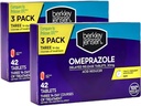 Berkley Jensen Omeprazole 20 mg comprimate cu eliberare întârziată - Pastile de Reducere a Acidului - Tratamente Frecvente Arsuri la stomac - 3 x 14 zile Cursuri, 42 Număr (Pachet de 2)
