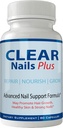 Cuie clare Plus pastile Supliment - avansat de creștere unică a părului Vitamine și minerale cu Biotin - Gluten gratuit 60 capsule - Lash păr piele și unghii Putere suplimentară Formula booster de creștere