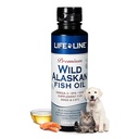Linia de viață Pet Nutrition Wild Alaska ulei de pește Omega-3 Suplimentul pentru piele și haină 