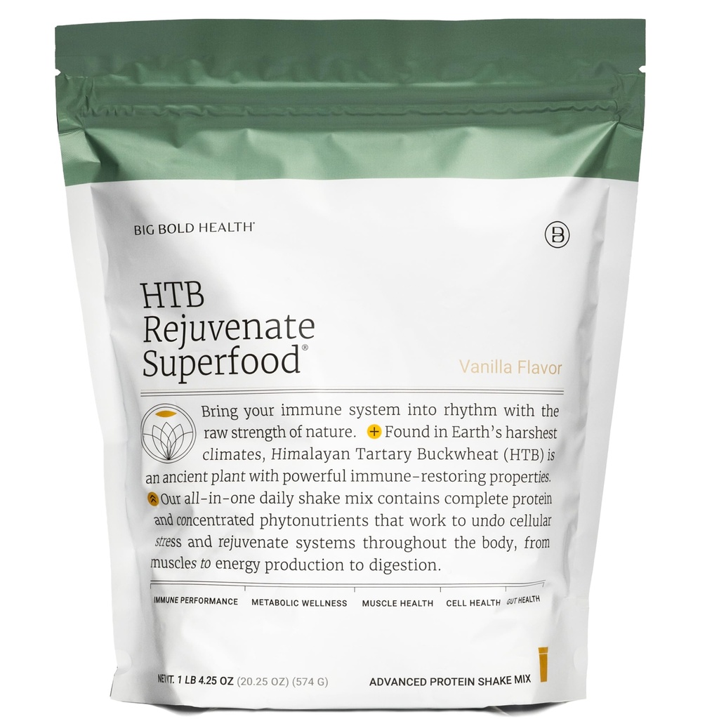 BIG BOLD HELK HTB Întinerire Superfood Plant-Based Powder Proteine 