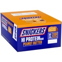 SNICKERS Hi Proteine Bar - Unt de arahide & Caramel, 2.0 oz, Pachet de 12, Proteina mare, Sanatate pentru adulti