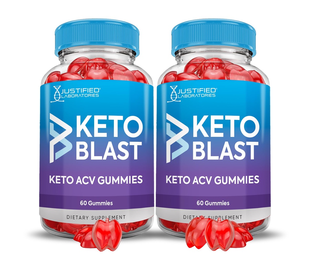 (2 Pack) Cidru de mere Otet Gumries 1000MG Keto Blast Keto ACV Gummies Formulat cu Pudră de sfeclă de rodie B12 Vegan Non OMG 120 Gummys