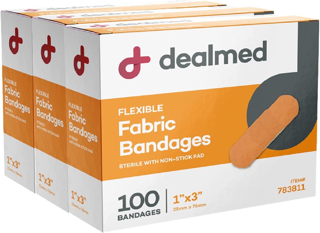 Bandaje adezive din tesatura flexibila dezarmata 