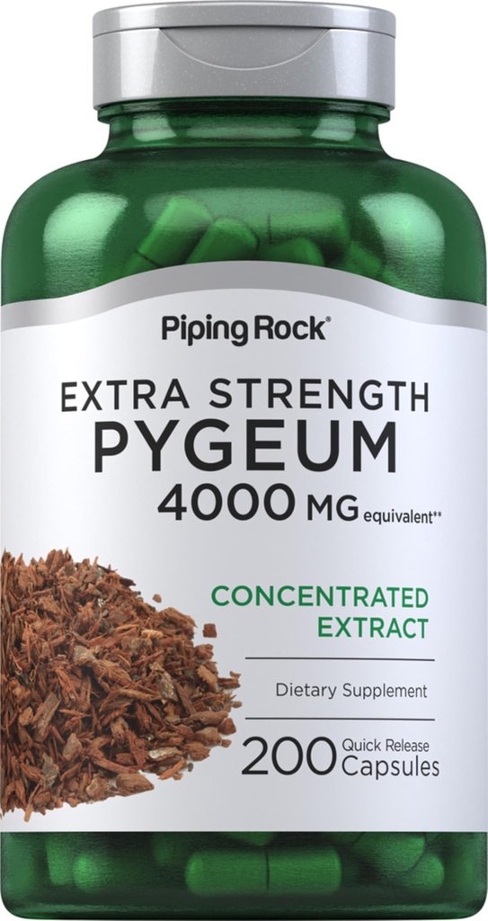 Piping Rock Pygeum Suplimentul 4000 mg 