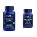 Extensie de viață Curcumin Elite Extract de turmeric, promovează un răspuns inflamator sănătos & One-Per-Day Multivita 