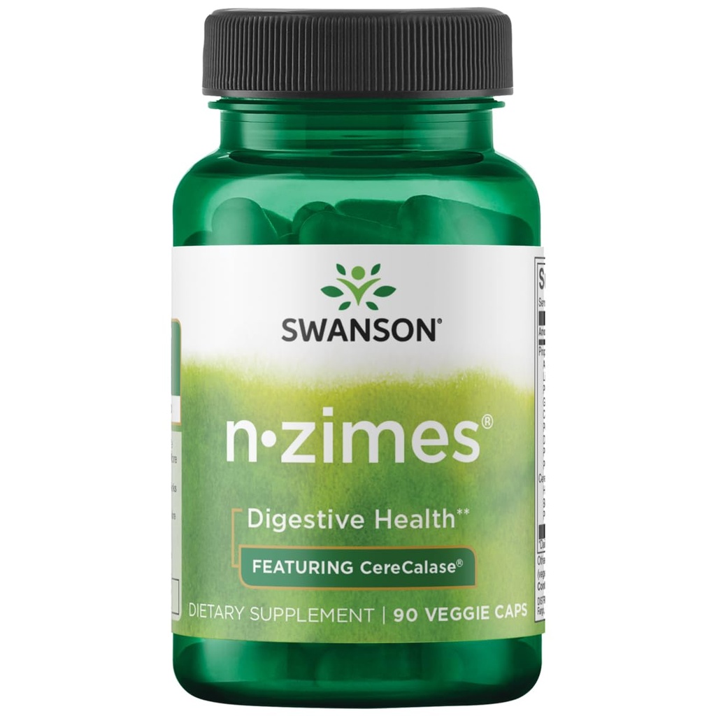 Swanson Full Spectrum N-Zimes 90 Veg Capsule Enzime