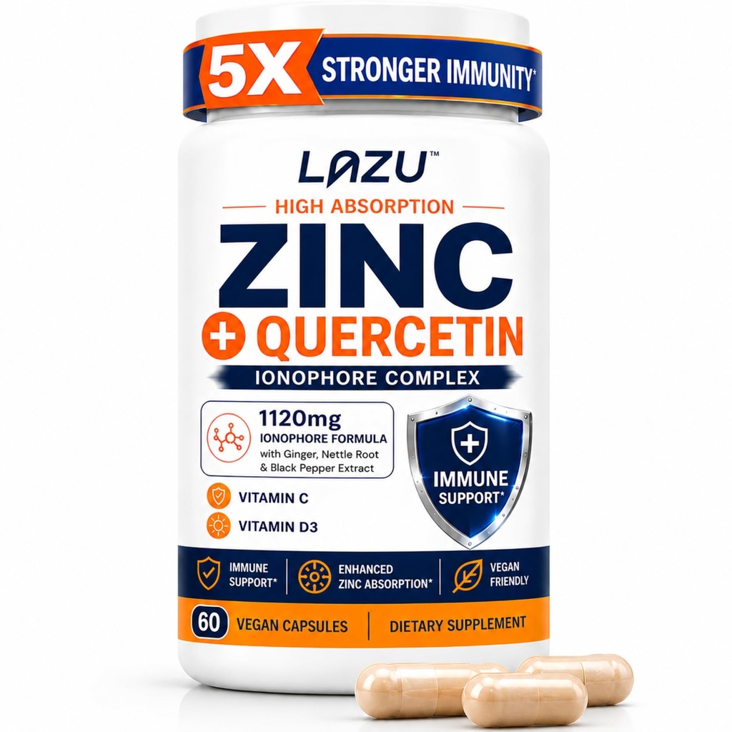 Lazu Virocin - Supliment de zinc - Ionophore de zinc 