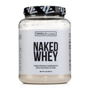 NAKED Whey Vanilla Proteine Pulbere - Doar 3 Ingrediente - Iarba Fed Whey Proteine Pulbere, Vanilla Aroma, și Organic Coconut Zahăr, NSF Certified, Fără OMG, Nu Soia, și Gluten gratuit - 24 Serviri