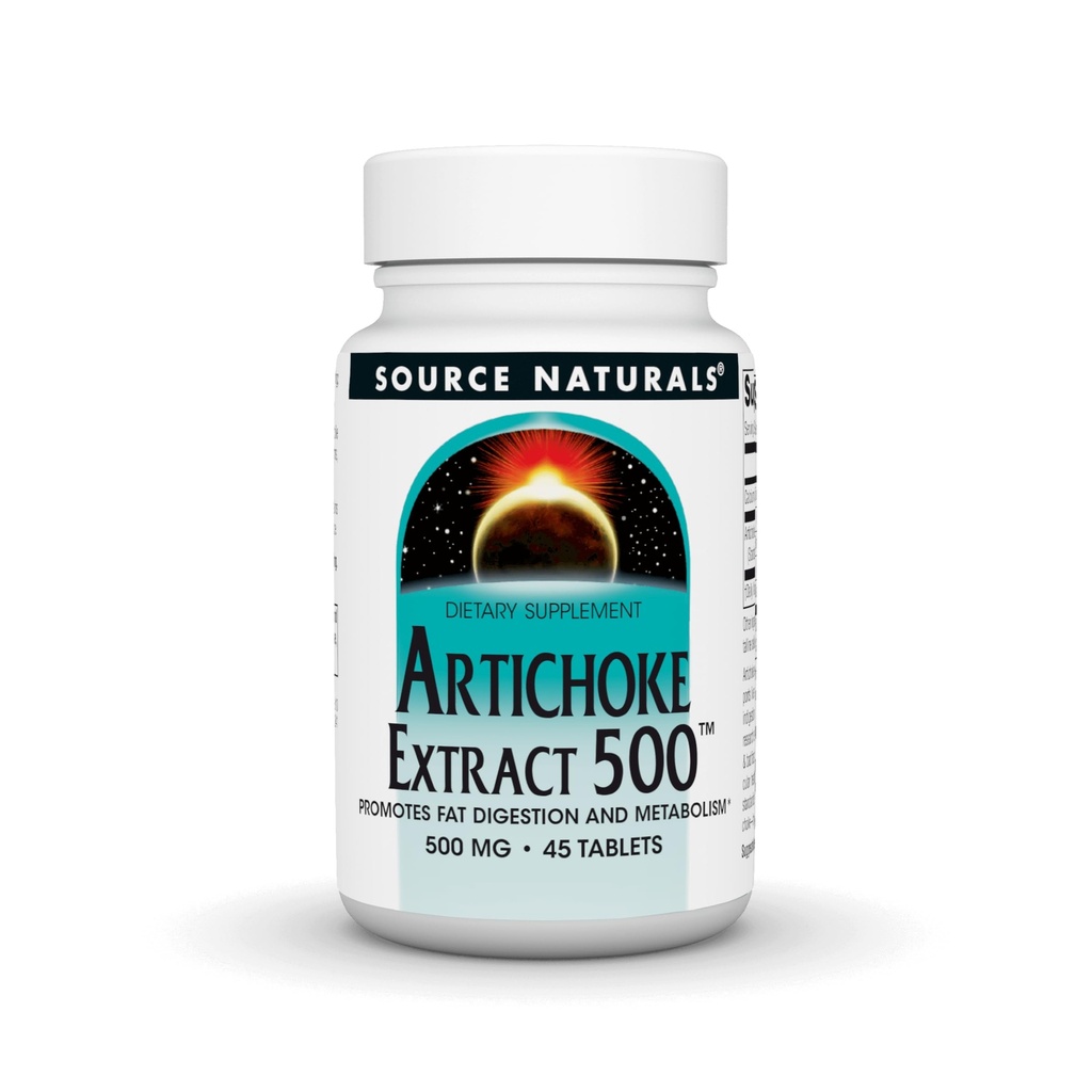 Sursa Naturale Extract de anghinare 500 comprimat, 45 Conte