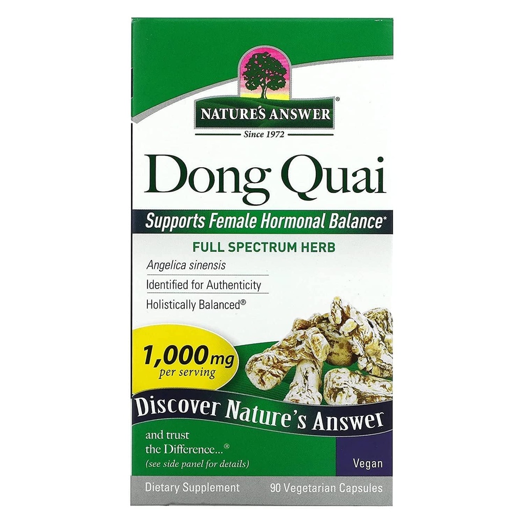 Răspunsul naturii Dong Quai Root 1000mg 
