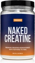 Naked Creatin Orange Pure Micronited Monohidrat - 36 Servings - 500 Grams, 1.1Lb vrac, Vegan, Non-GMO, Gluten gratuit, Soy Gratuit. Câştiguri de putere de ajutor, fără aditivi