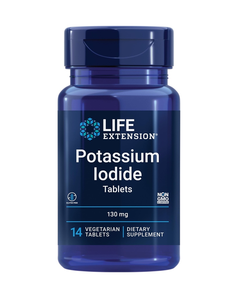 Iod de potasiu 130 mg 14 comprimate