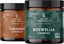 TRIBE ORGANICS Rezilience Duo - Complexul Curcumin C3 Turmeric + Boswellin Super + Ginger + Bioperine
