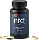NFO Omega-3 Forte Fish Oil with Fish Geashe - Premium Fish-Based Omega-3 
