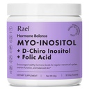 Rael Hormone Echilibru pentru femei, Inozitol supliment pulbere - Suport funcţional ovarian, Vitamina B8, 40:1 Proven Ratio, Acid folic, Vegan (30 Servings)